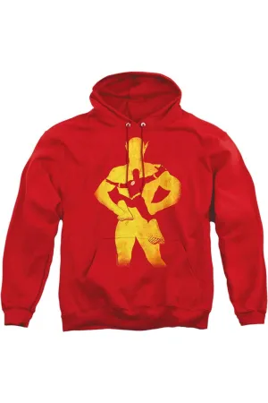 Pull-over à capuche adulte Justice League of America Flash Knockout