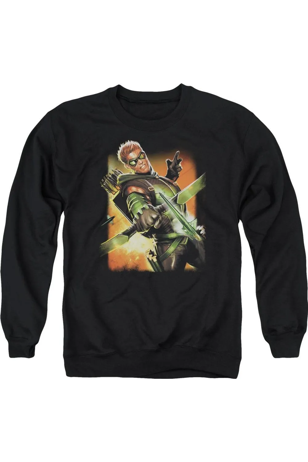 Pull à capuche adulte Justice League of America Green Arrow #1