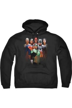 Pull-over à capuche adulte Justice League of America - Appel nominal