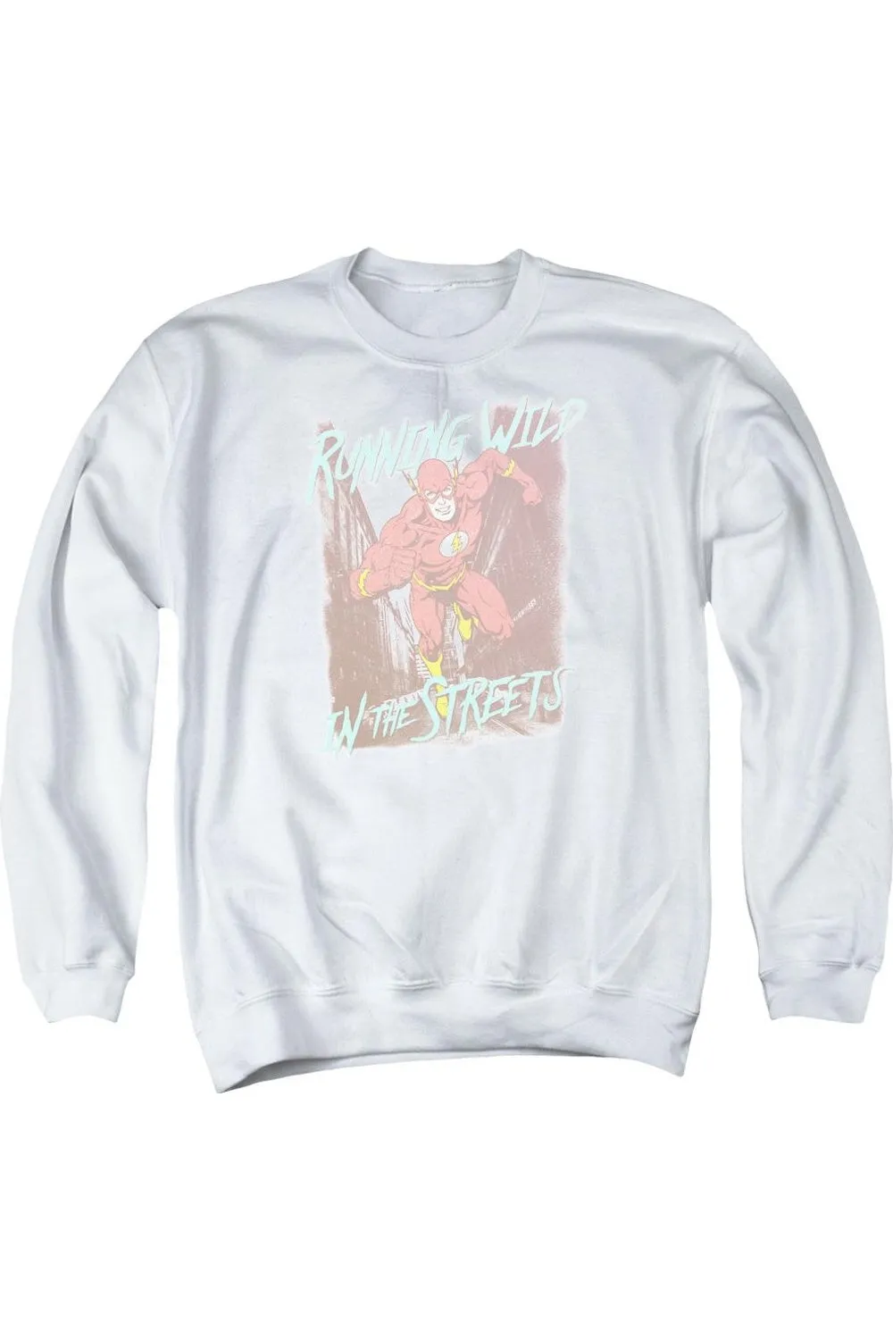 Sweat-shirt à capuche adulte Justice League of America Running Wild