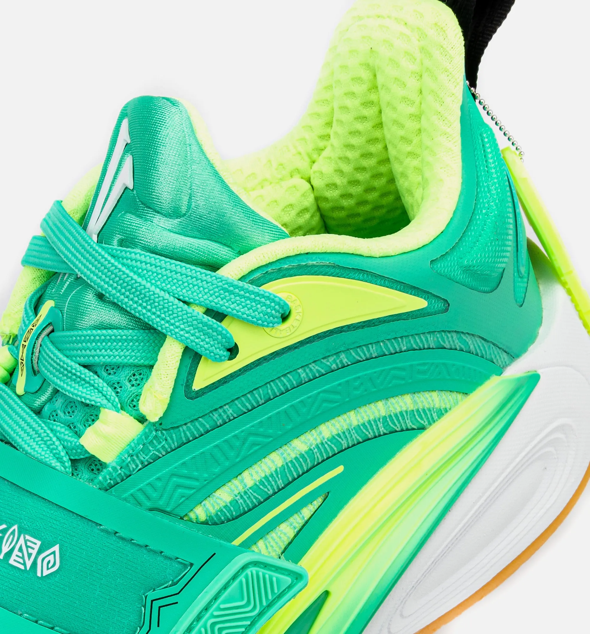 Comfort Area Tear-Resistant Padding Kai 1 Green Grails Mens Basketball Shoe - Green/Yellow Free Shipping