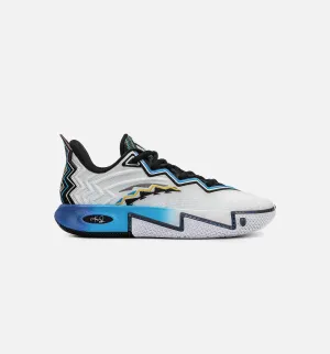 Kai 2 Dallas Mens Basketball Shoe - White/Gradient Blue RelaxedFit