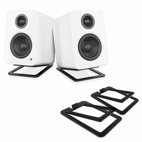 Kanto: S2 Desktop Speaker Stands for YU2 (Open Box Special) hi-fi DAC amp combo,hi-fi speaker impedance matcher,hi-fi RCA switch