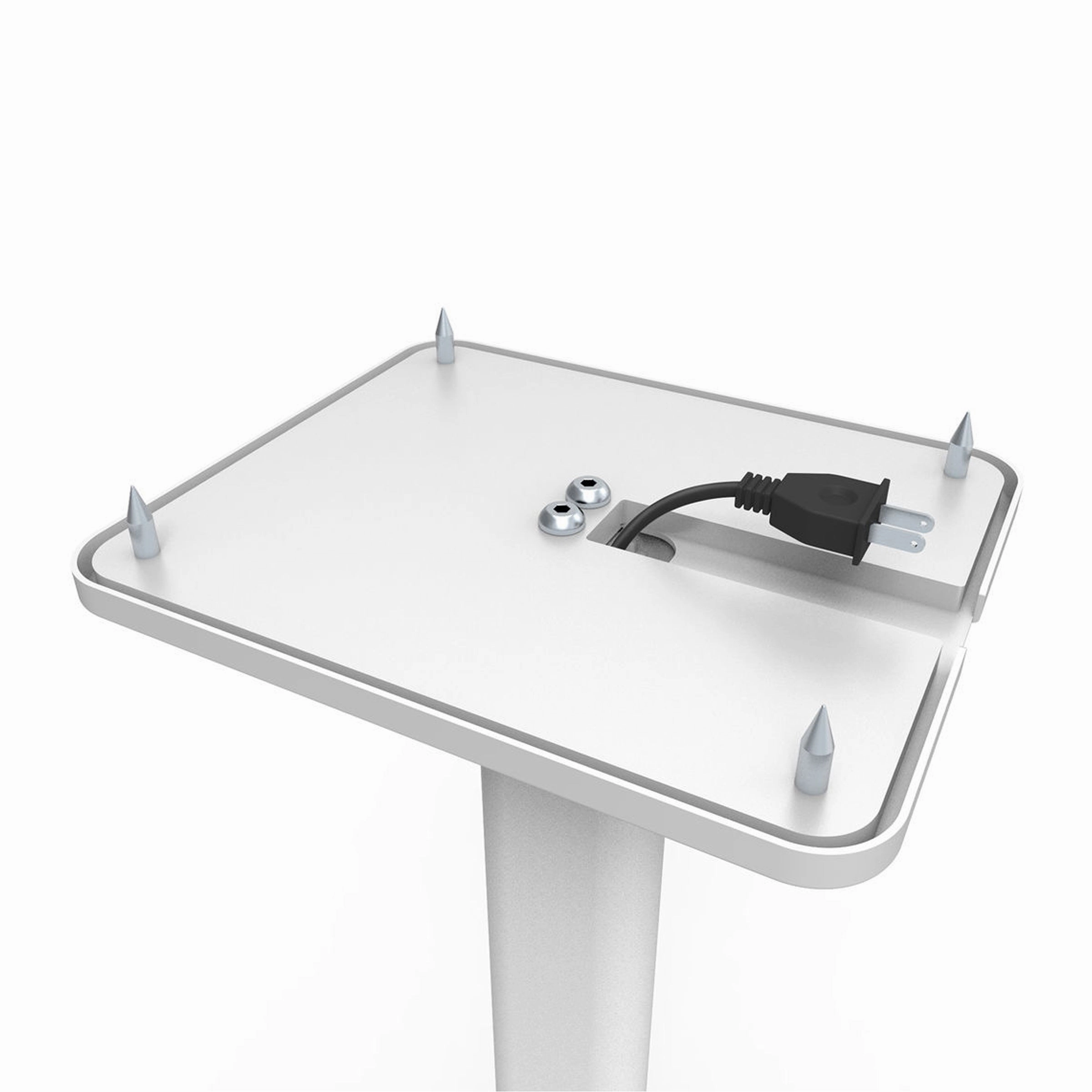 Kanto: SP32PLW Speaker Stands for YU4 / YU6 / TUK (32" Height / White / Pair) (Open Box Special)
