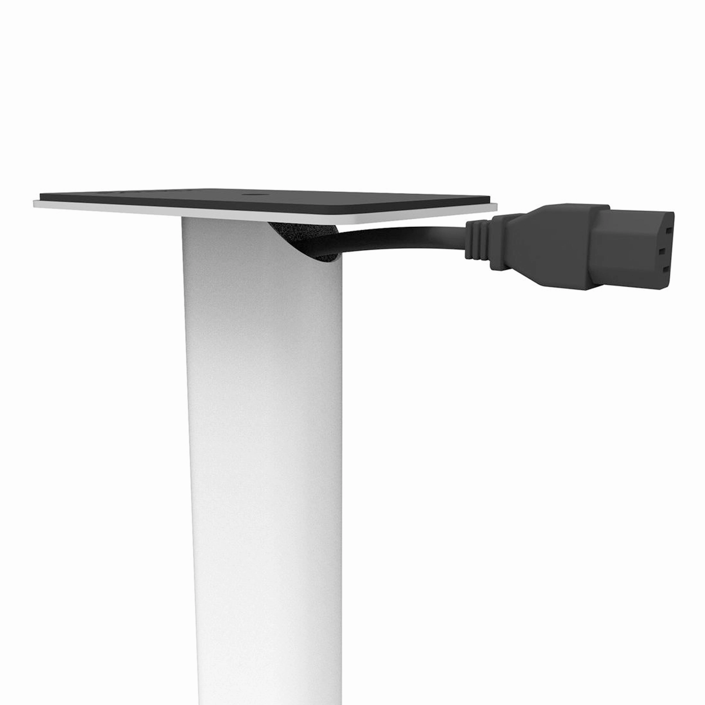 Kanto: SP32PLW Speaker Stands for YU4 / YU6 / TUK (32" Height / White / Pair) (Open Box Special)