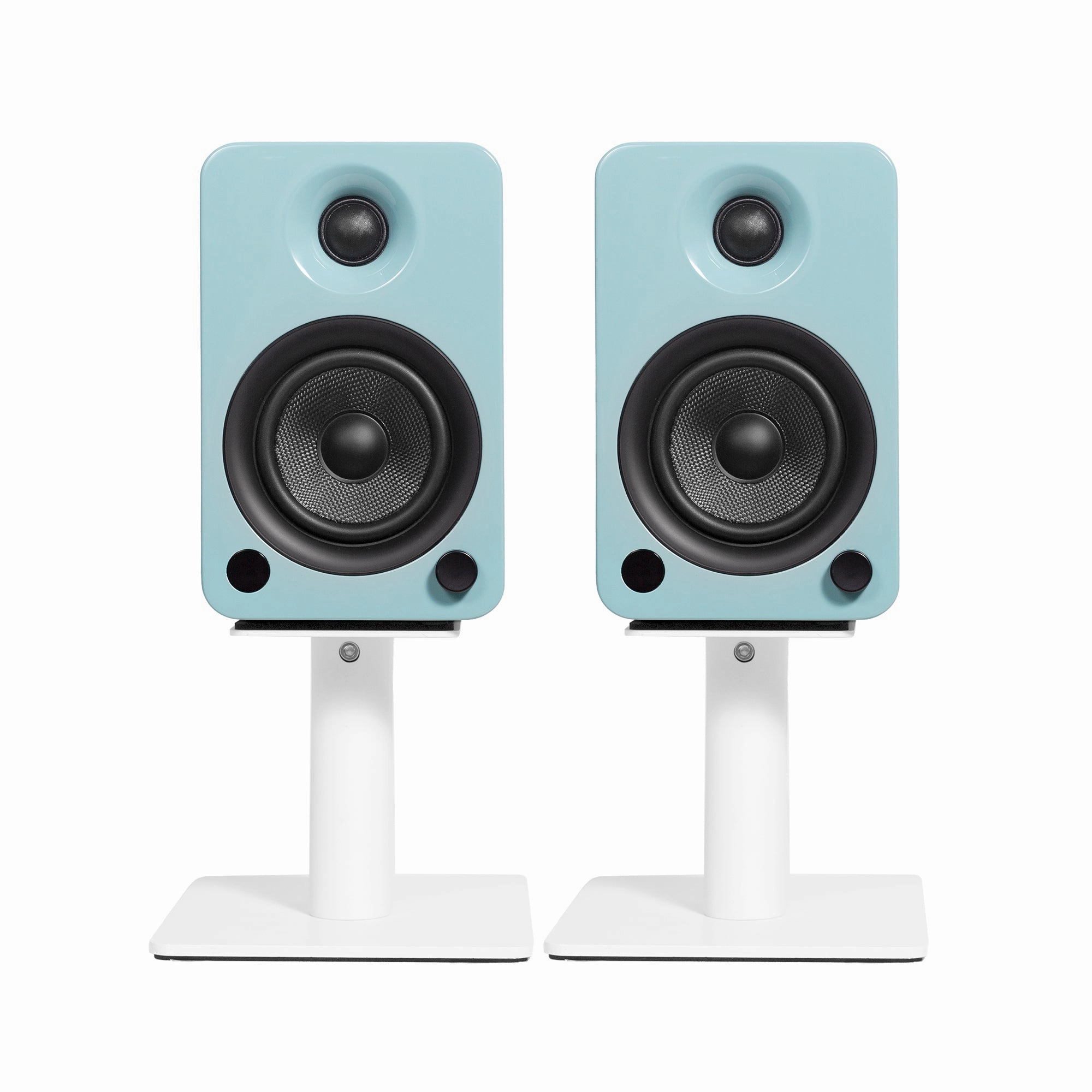 Kanto: SP6HD Desktop Speaker Stands for YU6 / TUK (6" Height / White / Pair)  (Open Box Special)