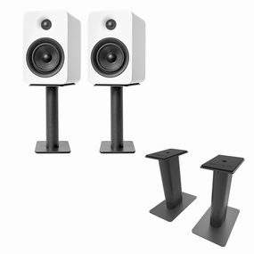 Kanto: SP9 Desktop Speaker Stands for YU2 / YU4 (9" Height / Black / Pair) hi-fi digital music server,hi-fi speaker wall mount,hi-fi amp upgrade