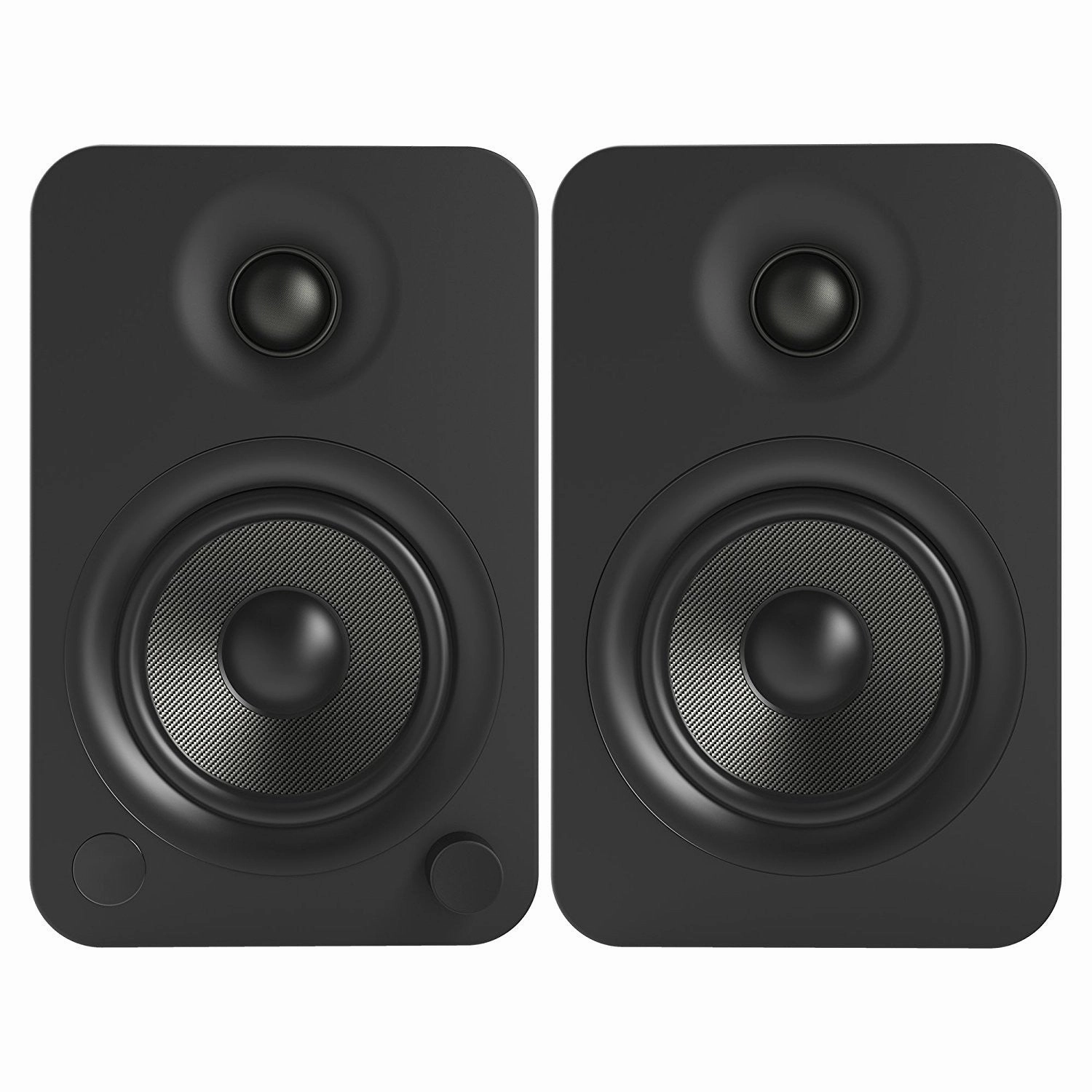 Kanto: YU4 Powered Bookshelf Speakers - Matte Black (YU4MB) (Open Box Special)