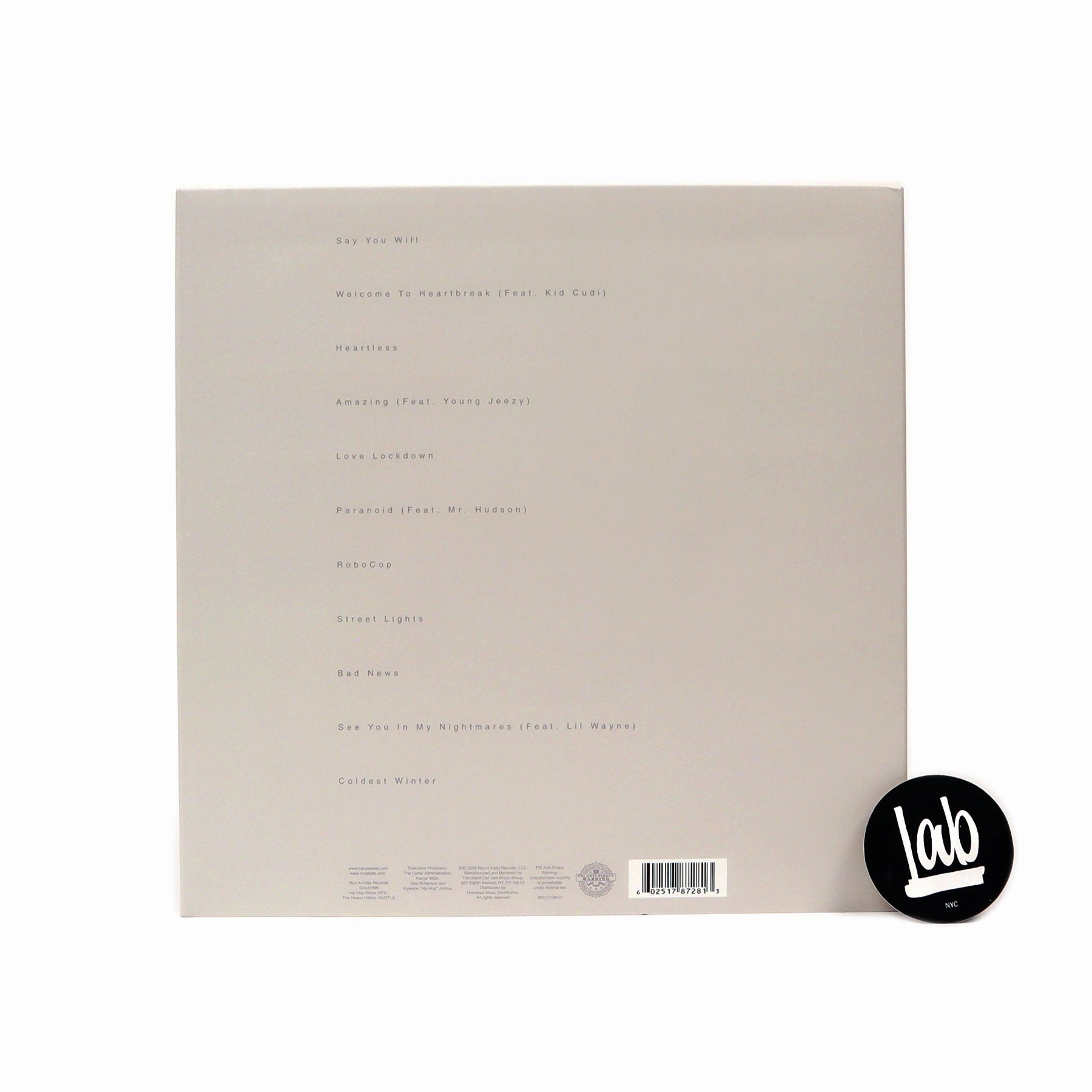 Kanye West: 808s & Heartbreak Vinyl 2LP CD