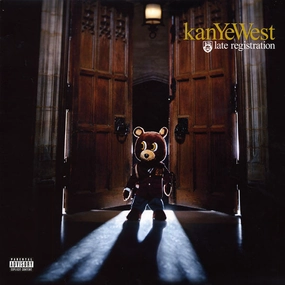 Kanye West C Late Registration (Arrives in 4 days) hi-fi equalizer with spectrum,hi-fi music system with turntable,hi-fi dual speaker setup