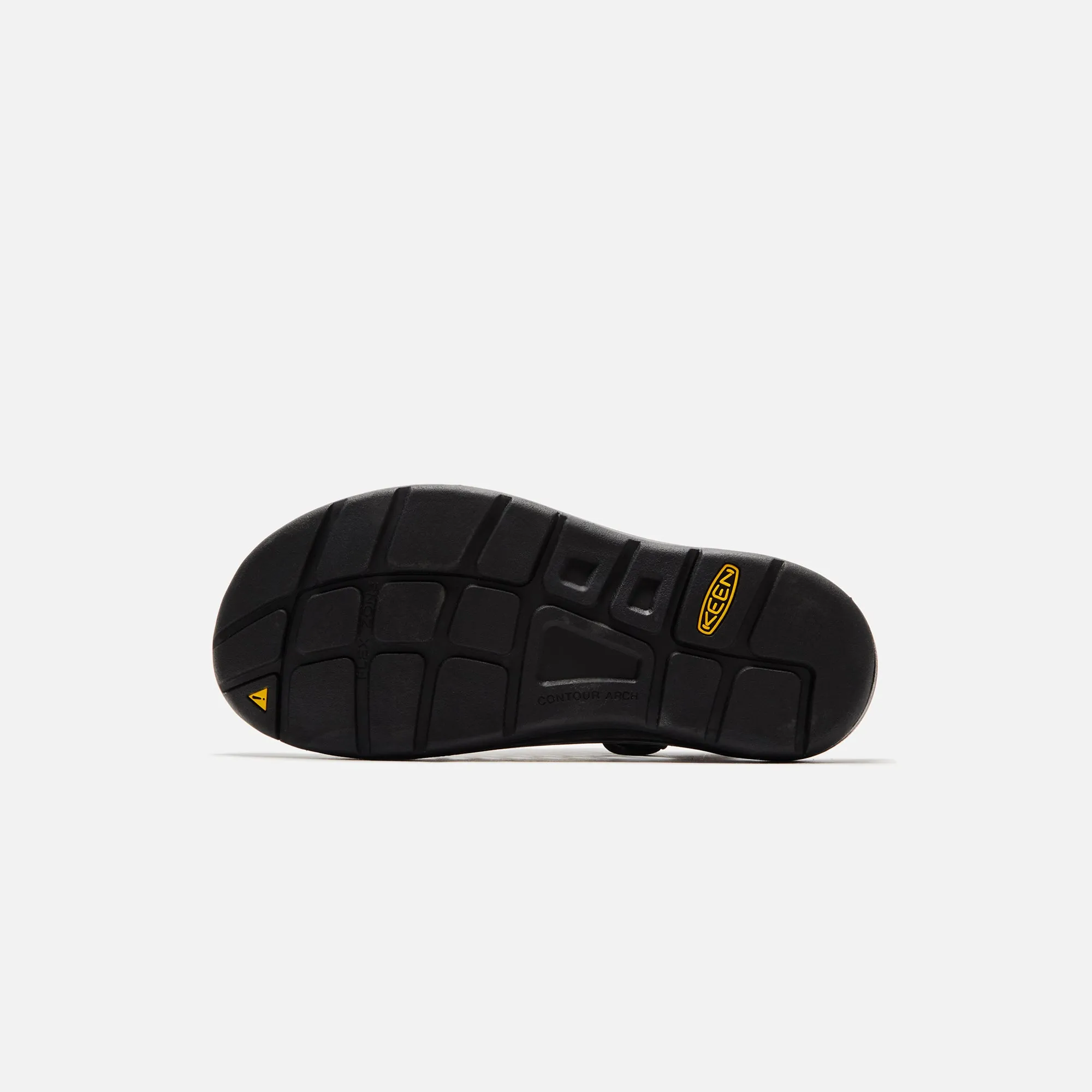 Edges Reinforced Comfort Padding Under Heel Keen Uneek - Black / Black