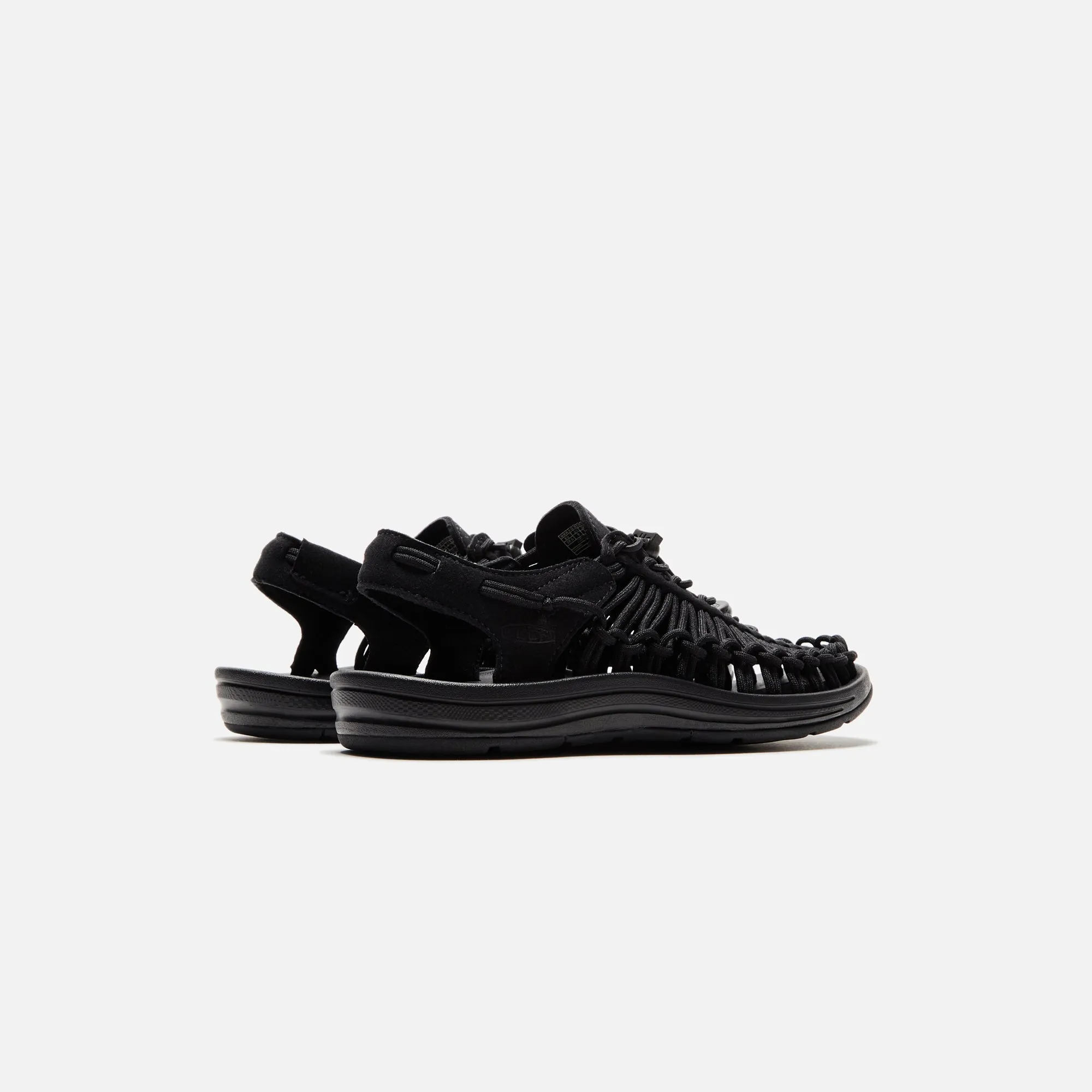 Keen Uneek - Black / Black Comfort Appropriate Slip-On Character Details Design