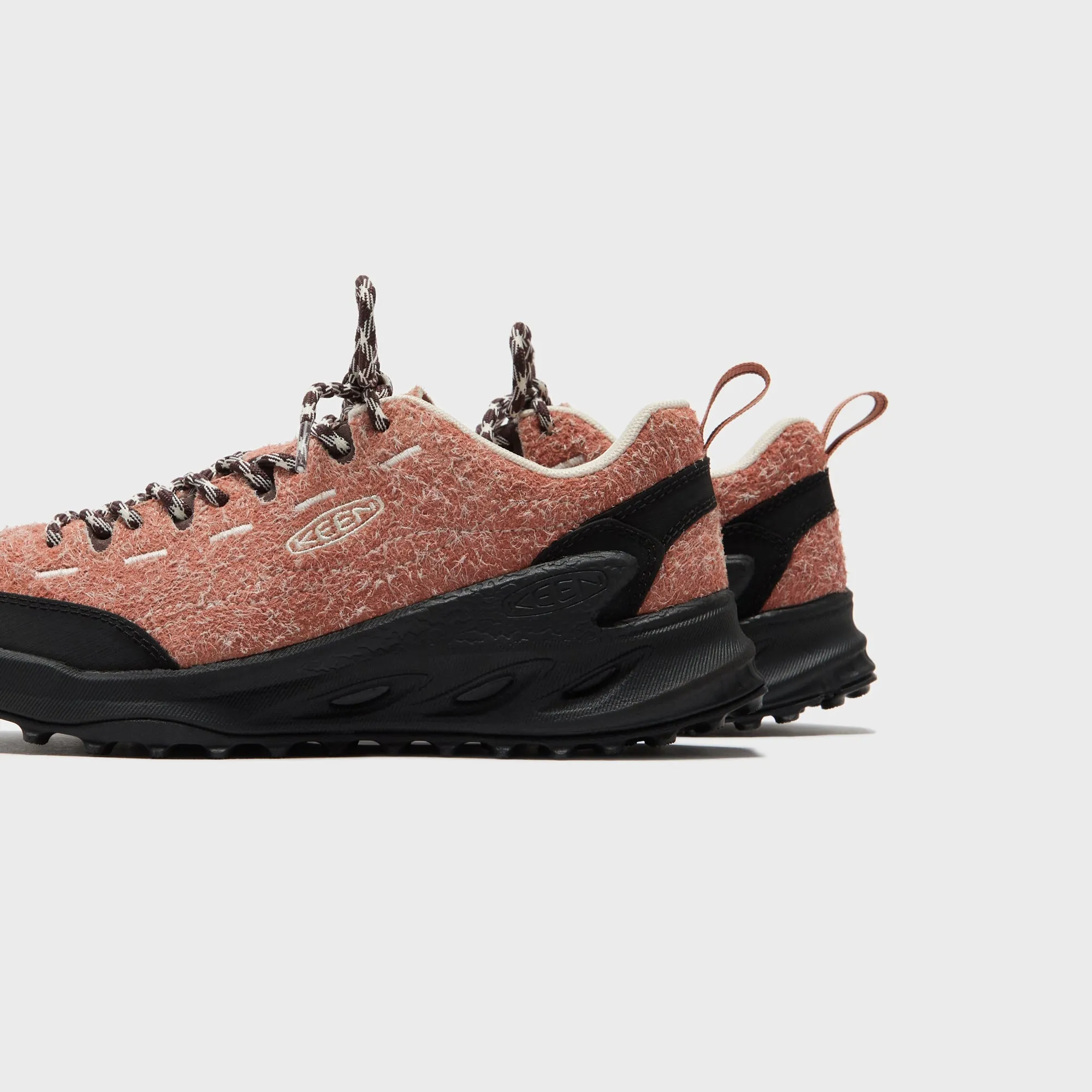 Keen Wmns Jasper Zionic - Cork / Java Synthetic Material Design Bend-Points