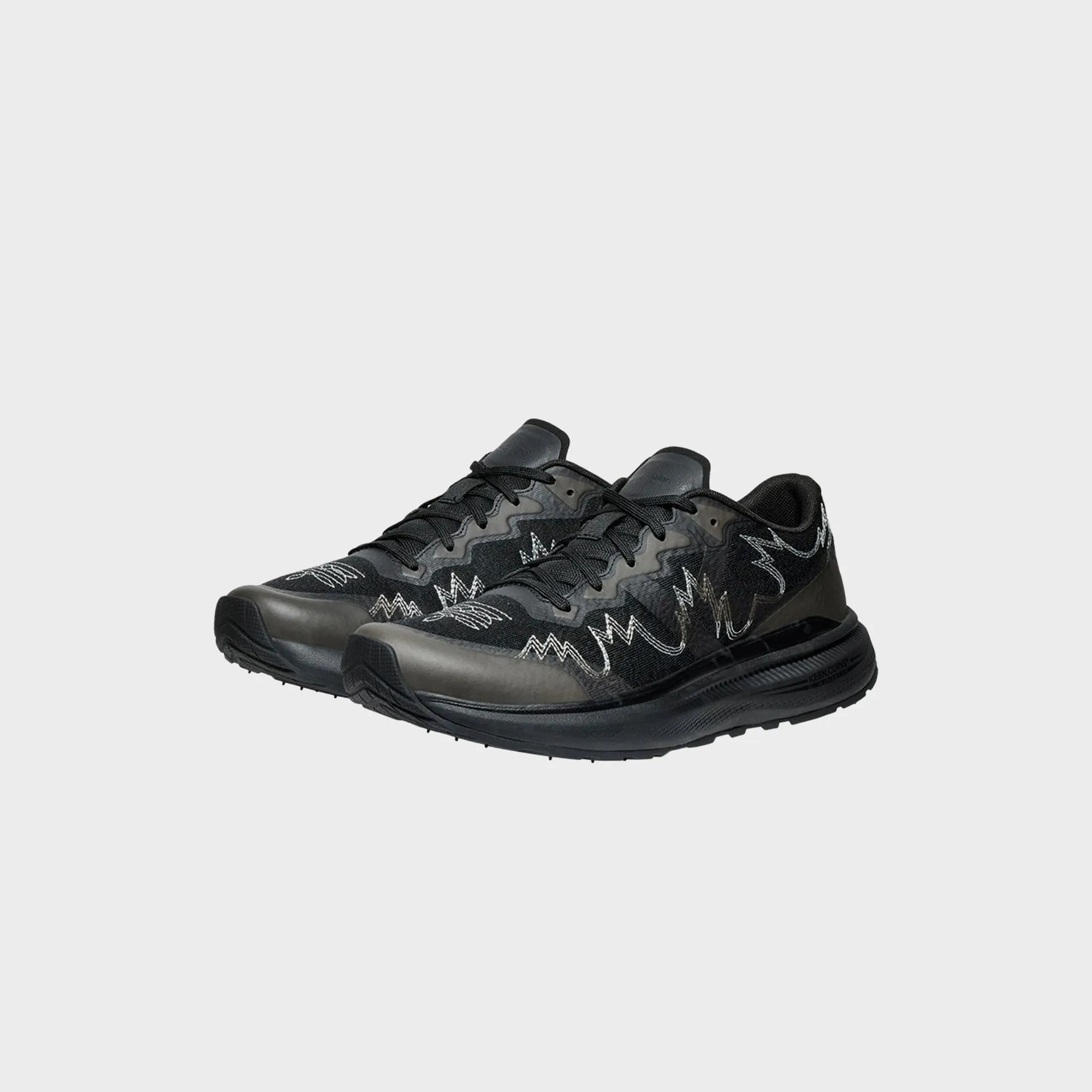MoldedHeel Comfortable PVC Lining Keen X Engineered Garments Wk500 - Black