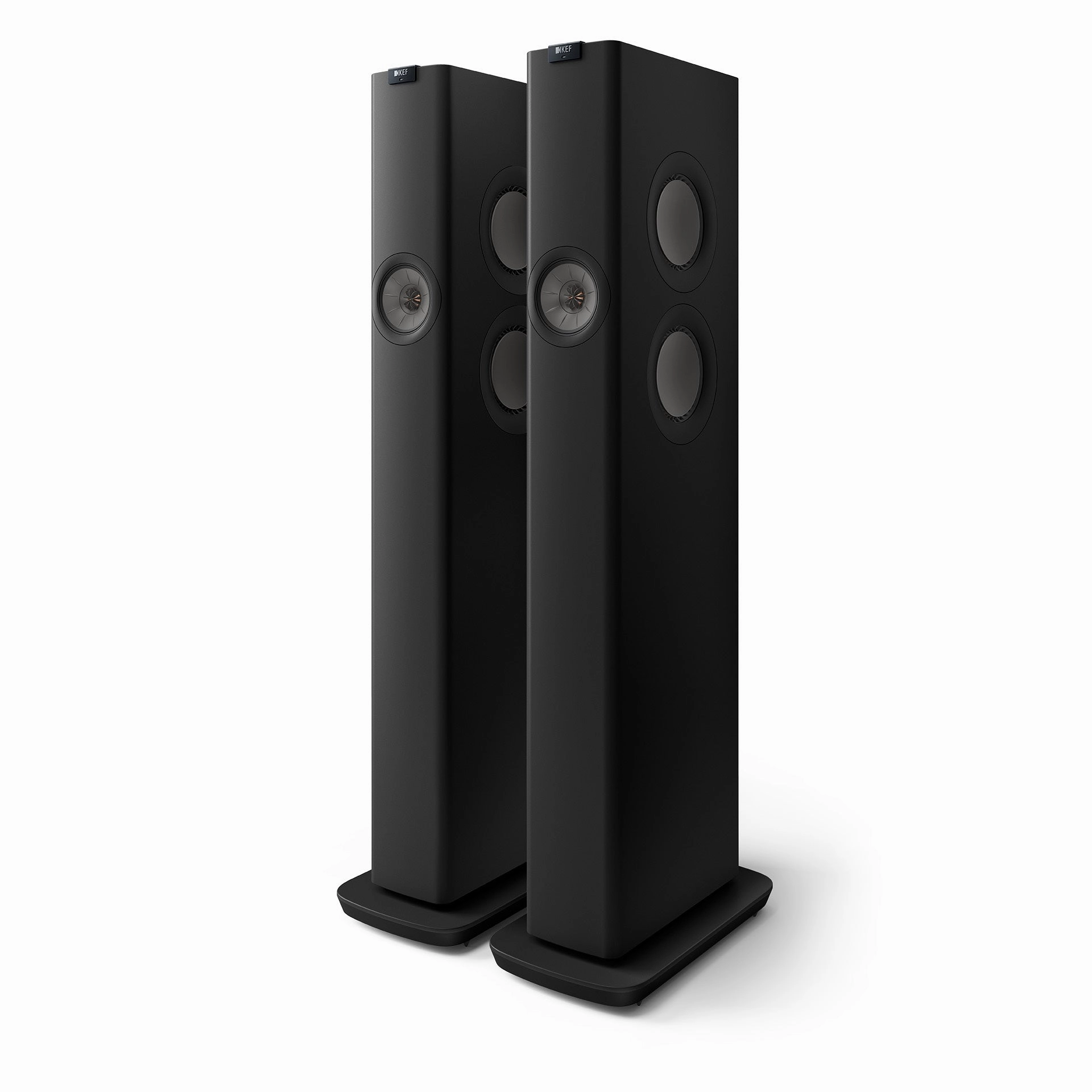 KEF: LS60 Wireless Floorstanding Powered Speakers - Pair hi-fi DAC amp combo,hi-fi speaker impedance matcher,hi-fi RCA switch