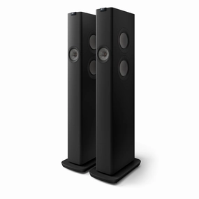 KEF: LS60 Wireless Floorstanding Powered Speakers - Pair hi-fi DAC amp combo,hi-fi speaker impedance matcher,hi-fi RCA switch