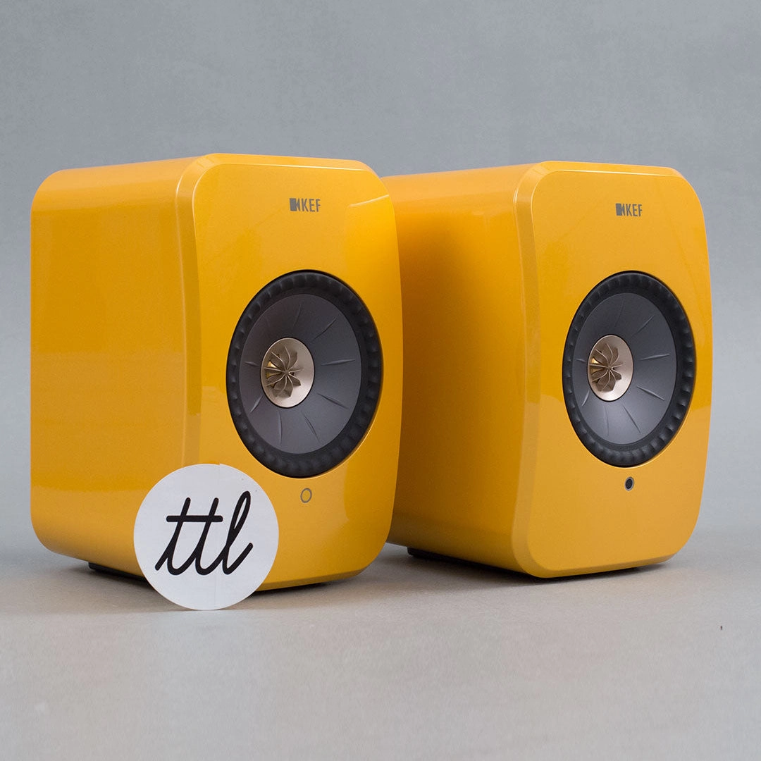 KEF: LSX II Powered Speakers - Pair / Limited Edition Solaris Yellow