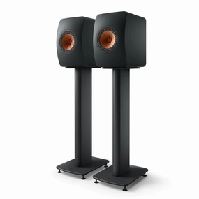 KEF: S2 Speaker Stands for LS50 - Carbon Black / Pair hi-fi DAC amp combo,hi-fi speaker impedance matcher,hi-fi RCA switch
