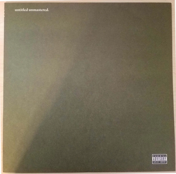 Kendrick Lamar  Untitled Unmastered.  (Arrives in 4 Days)