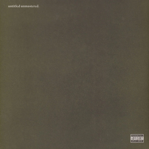 Kendrick Lamar  Untitled Unmastered (Arrives in 7 Days)