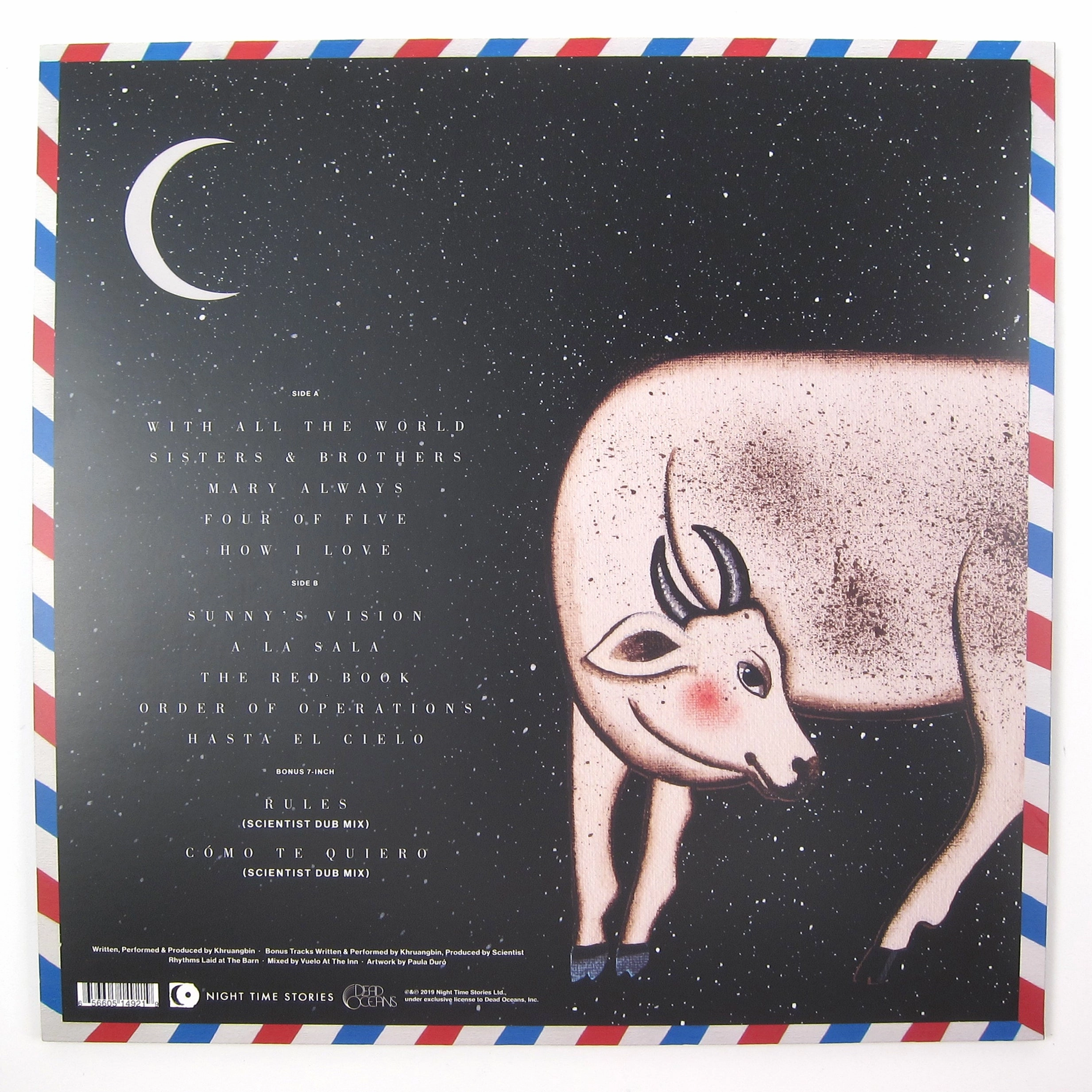 Khruangbin: Hasta El Cielo - Con Todo El Mundo In Dub Vinyl LP 7"