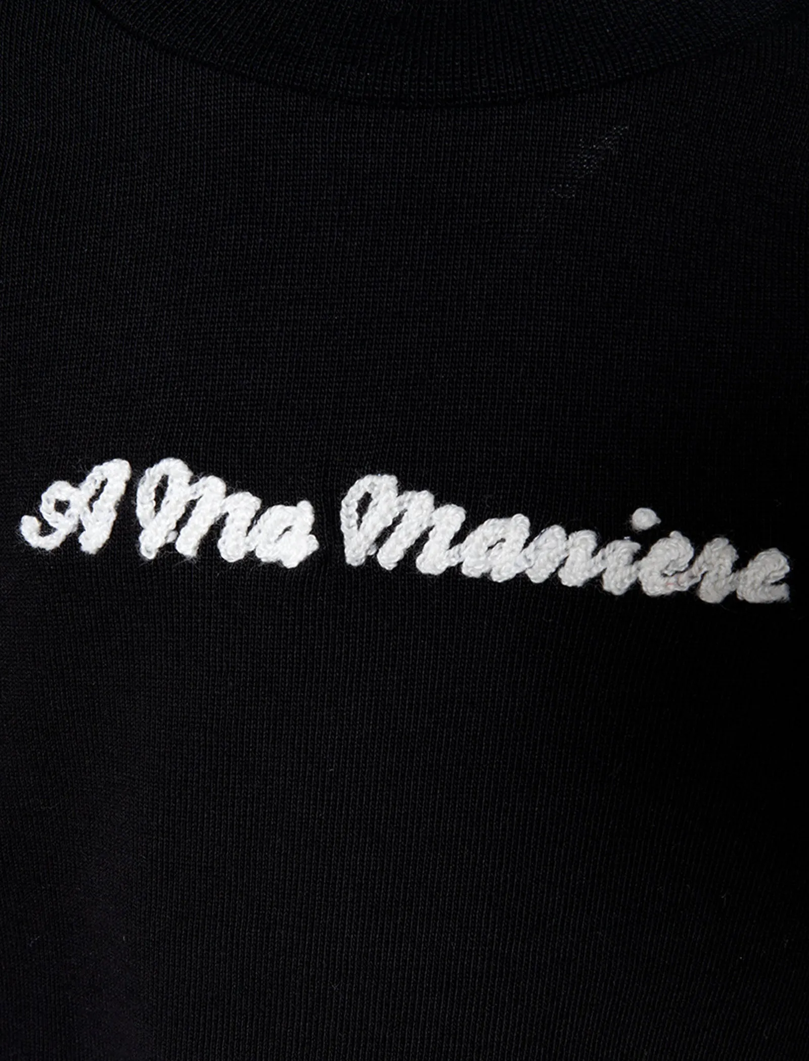 Kids Amm Script Long Sleeve Mesh Panels