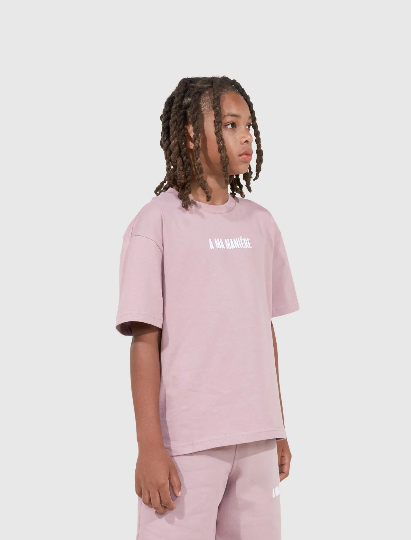 Kids Bar Logo T-Shirt Soft-Touch Hood With Everyday Wear Materials