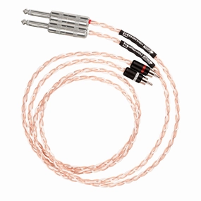Kimber Kable: Tonik Audio Cable (RCA to 1/4") - 6 ft. hi-fi DAC amp combo,hi-fi speaker impedance matcher,hi-fi RCA switch