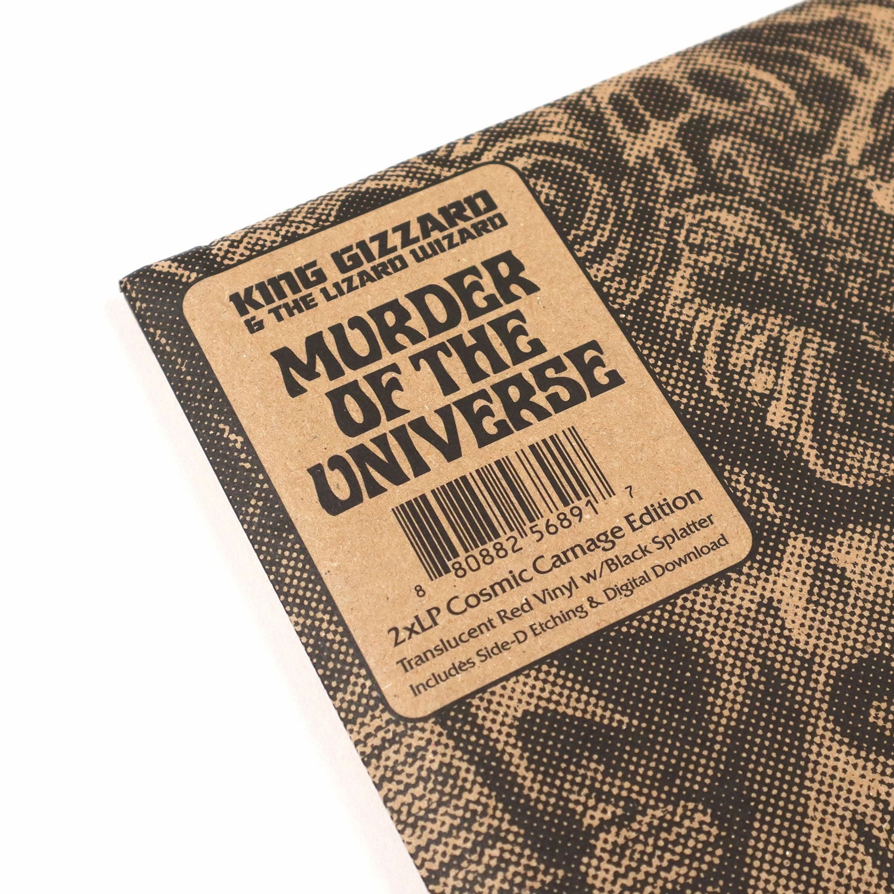 King Gizzard And The Lizard Wizard: Murder Of The Universe (Red Splatter Colored Vinyl) Vinyl 2LP