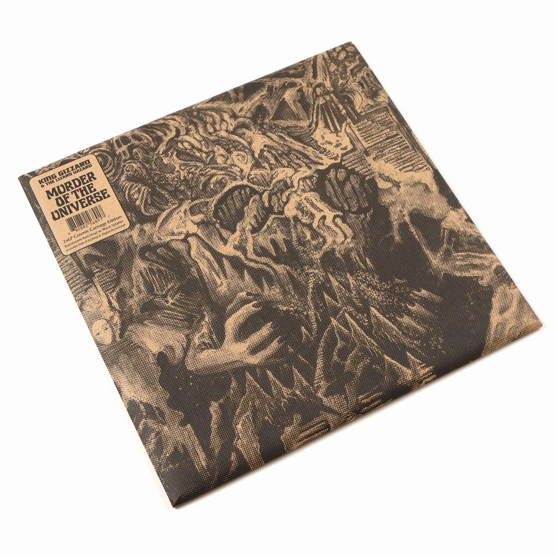 King Gizzard And The Lizard Wizard: Murder Of The Universe (Red Splatter Colored Vinyl) Vinyl 2LP