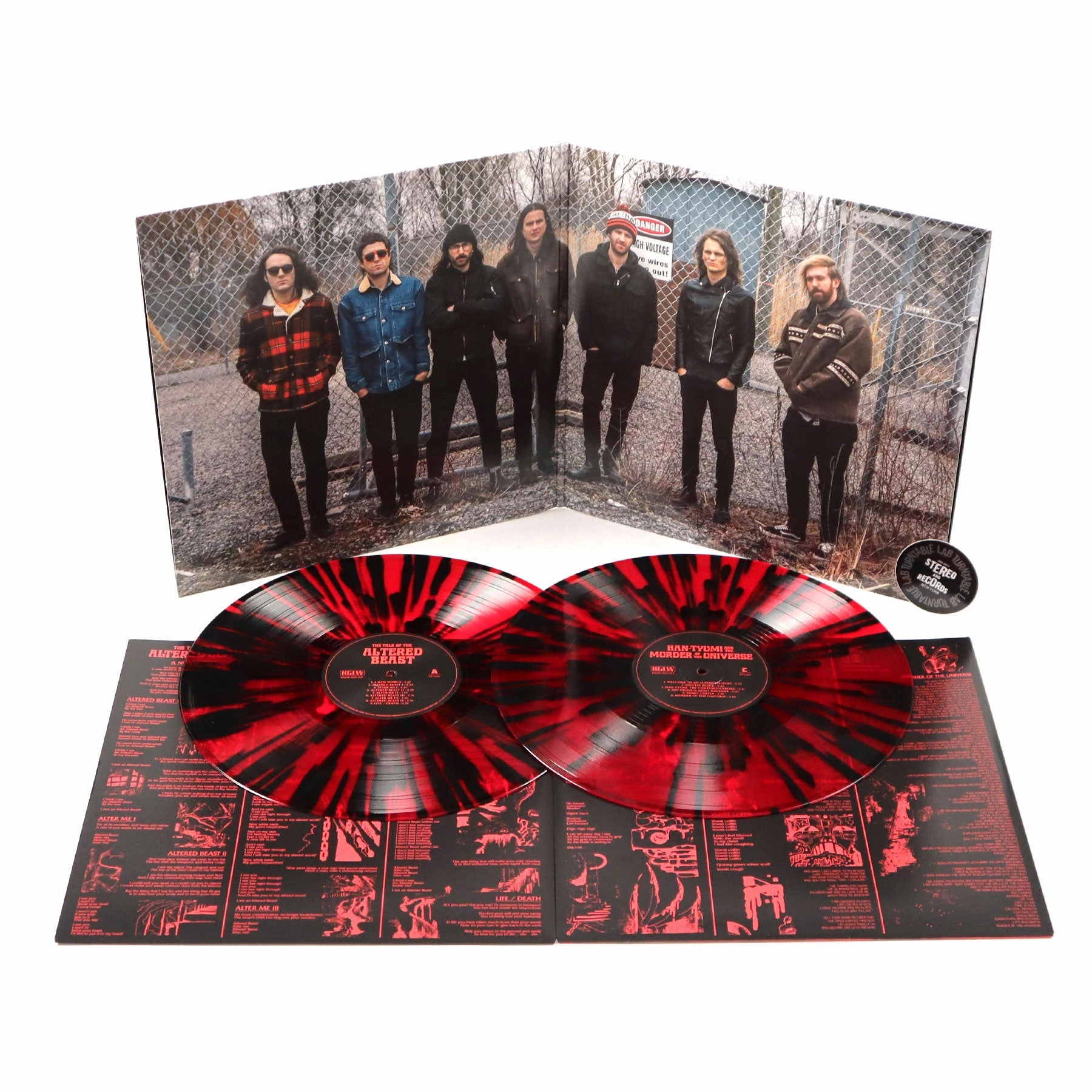 King Gizzard And The Lizard Wizard: Murder Of The Universe (Red Splatter Colored Vinyl) Vinyl 2LP