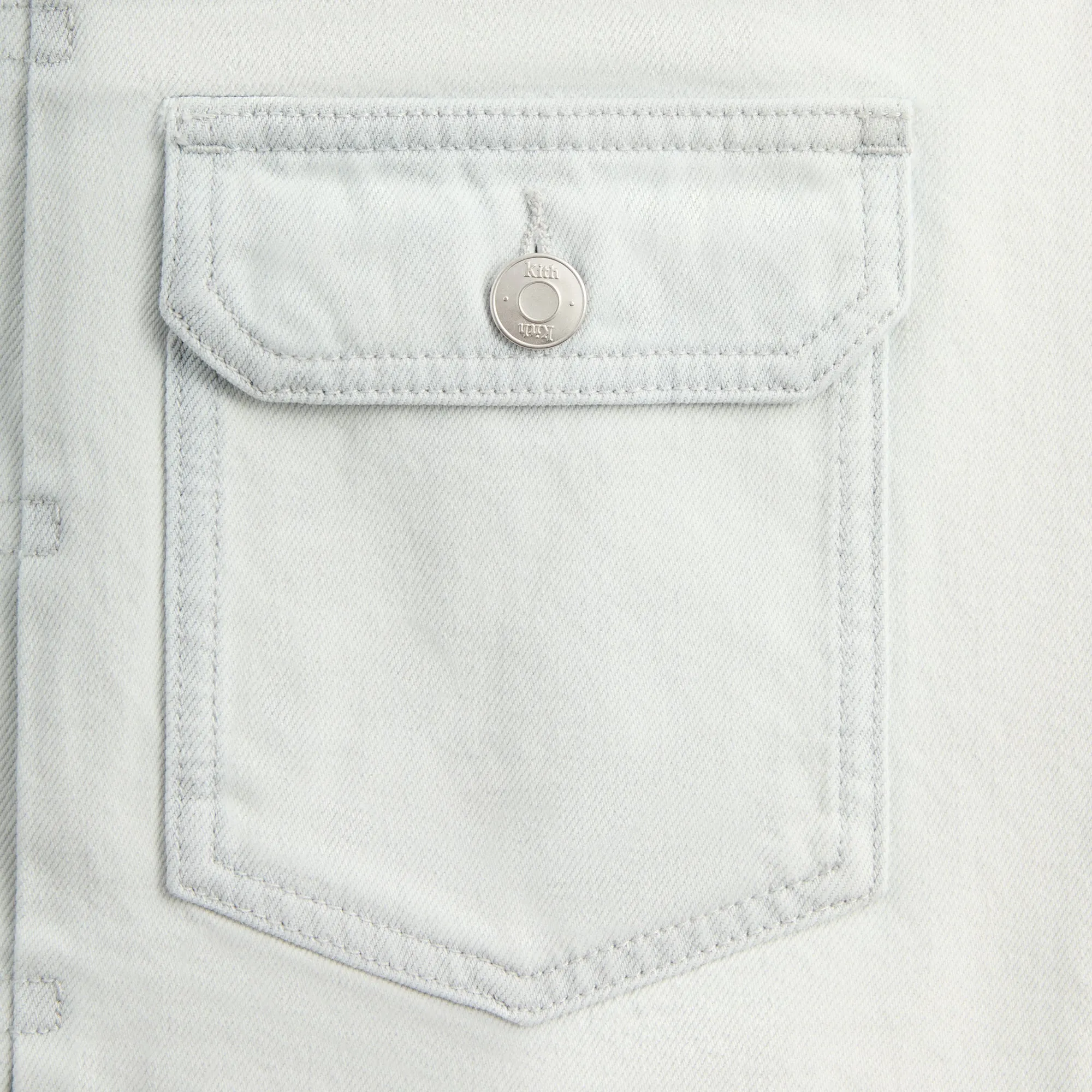 Kith Alonzo Denim Jacket - Eden Wash Comfortable Elastic High
