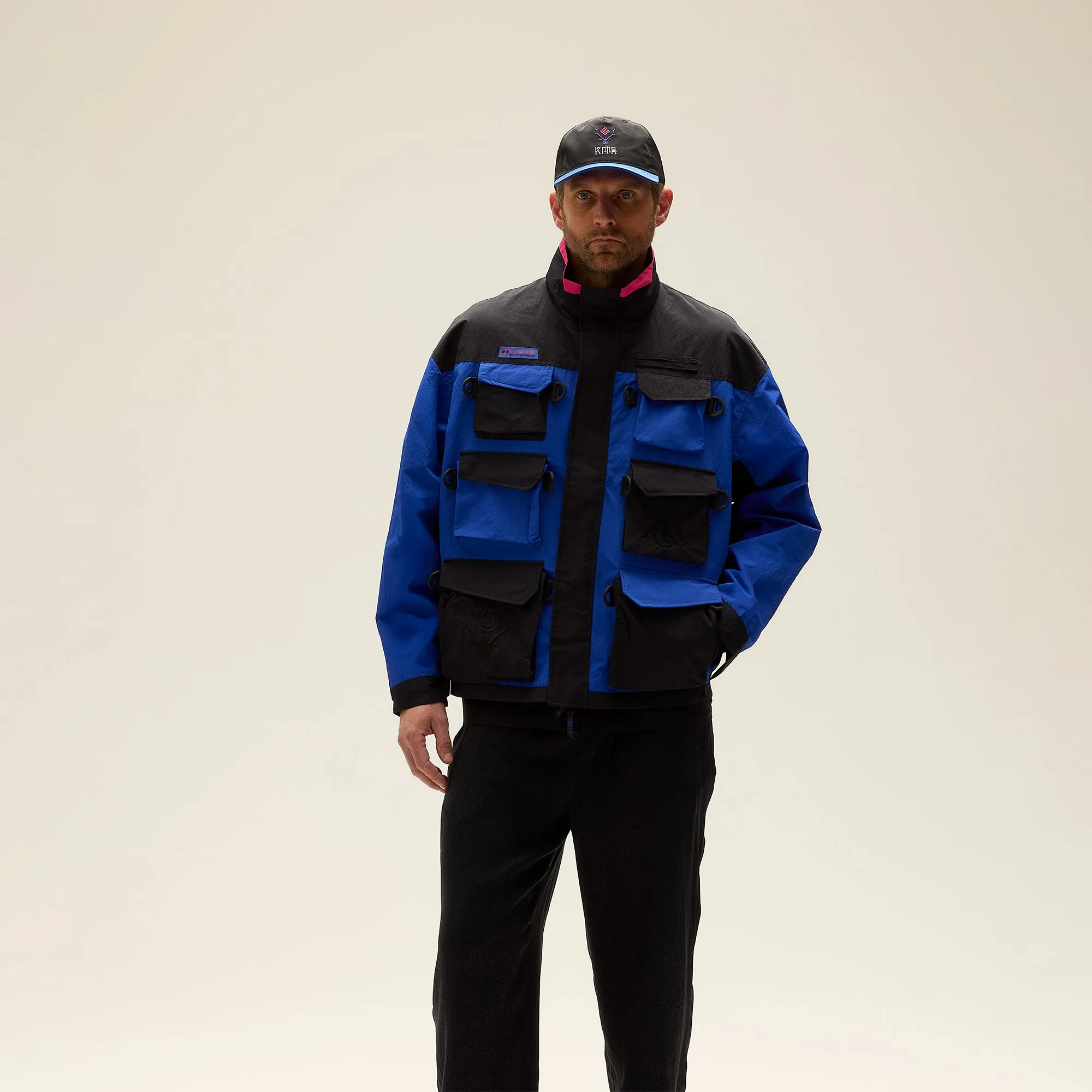 Soft Wool Blend Socks Kith & South2 West8 For Columbia Multi Pocket Jacket - Cyclone