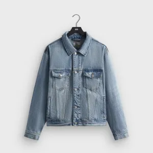 Arboretum Slim-Fit-Design Kith Centre Denim Jacket - Light Indigo