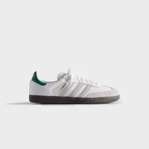Kith Classics For Adidas Originals Samba Og - White / Green Comfortable PVC-HI