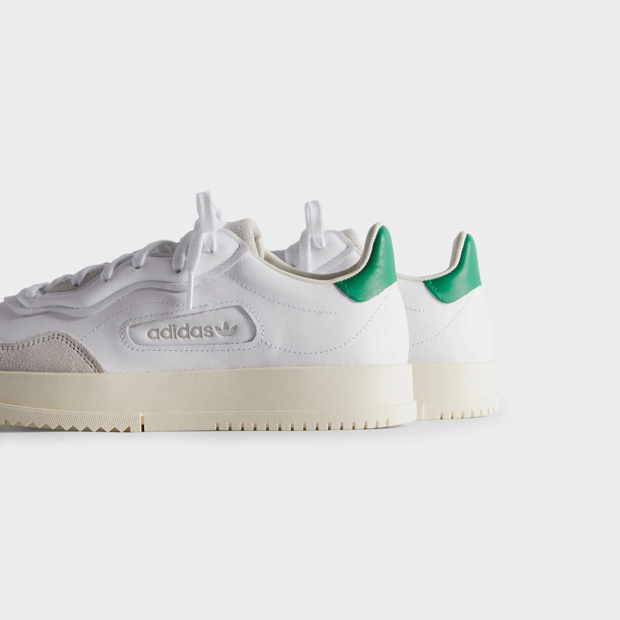 Kith Classics For Adidas Originals Sc Premiere - White / Green Comfortable Basketball Shoes Breathable Layers Design