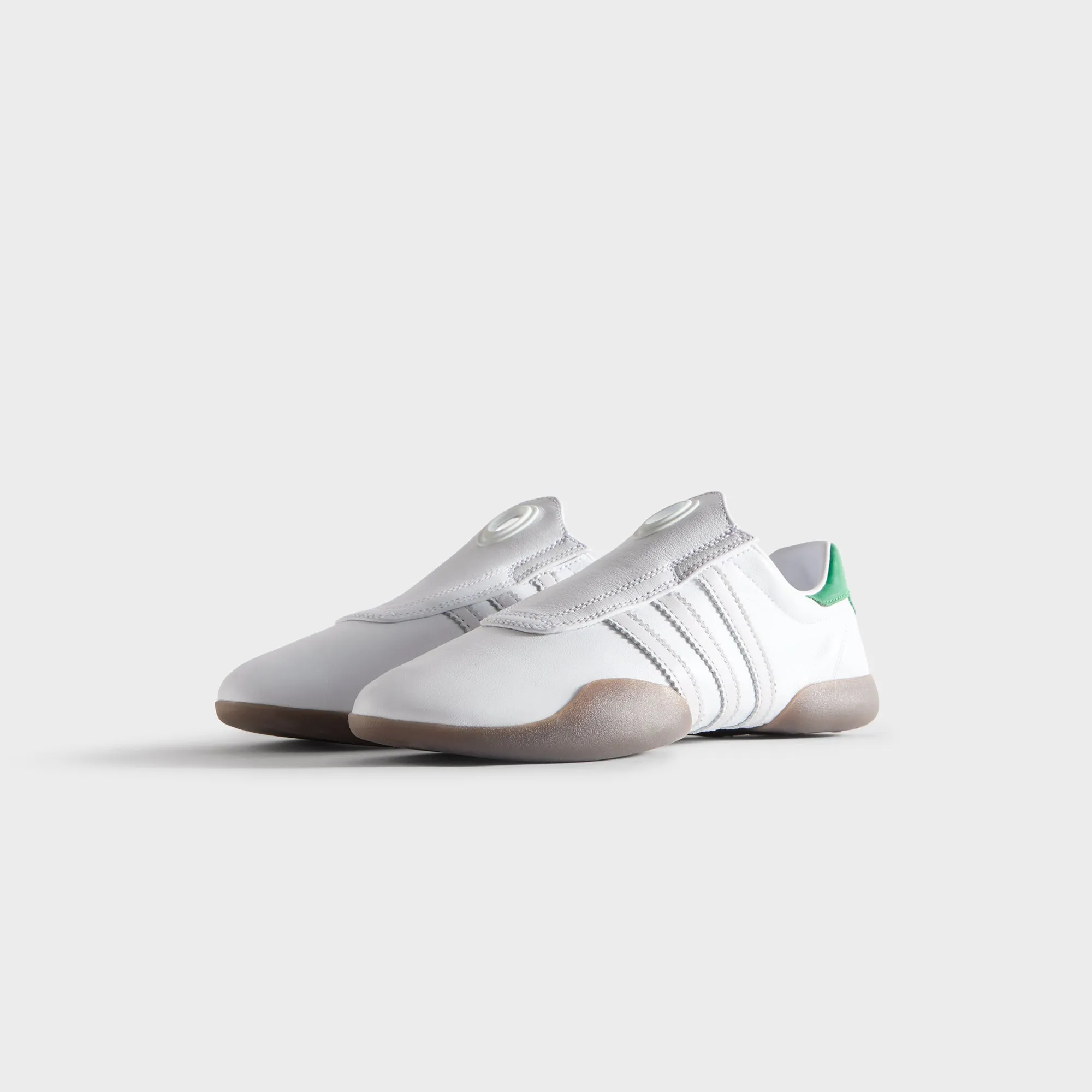 Kith Classics For Adidas Originals Wmns Taekwondo Mei - White / Green Off Road Capable Closed Front