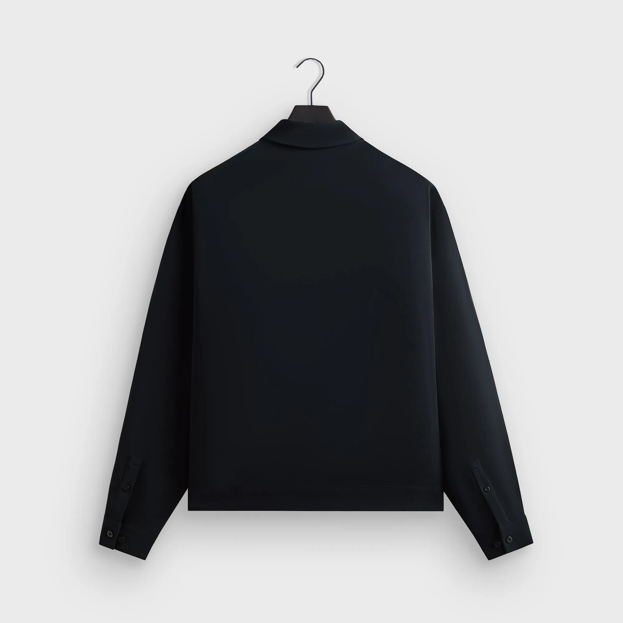 Paisley Neck Cargo Pockets Kith Connor Blouson Jacket - Black