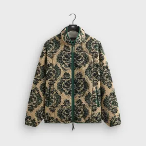 Safe Kith Damask Floral Sherpa Harper Jacket - Eternal