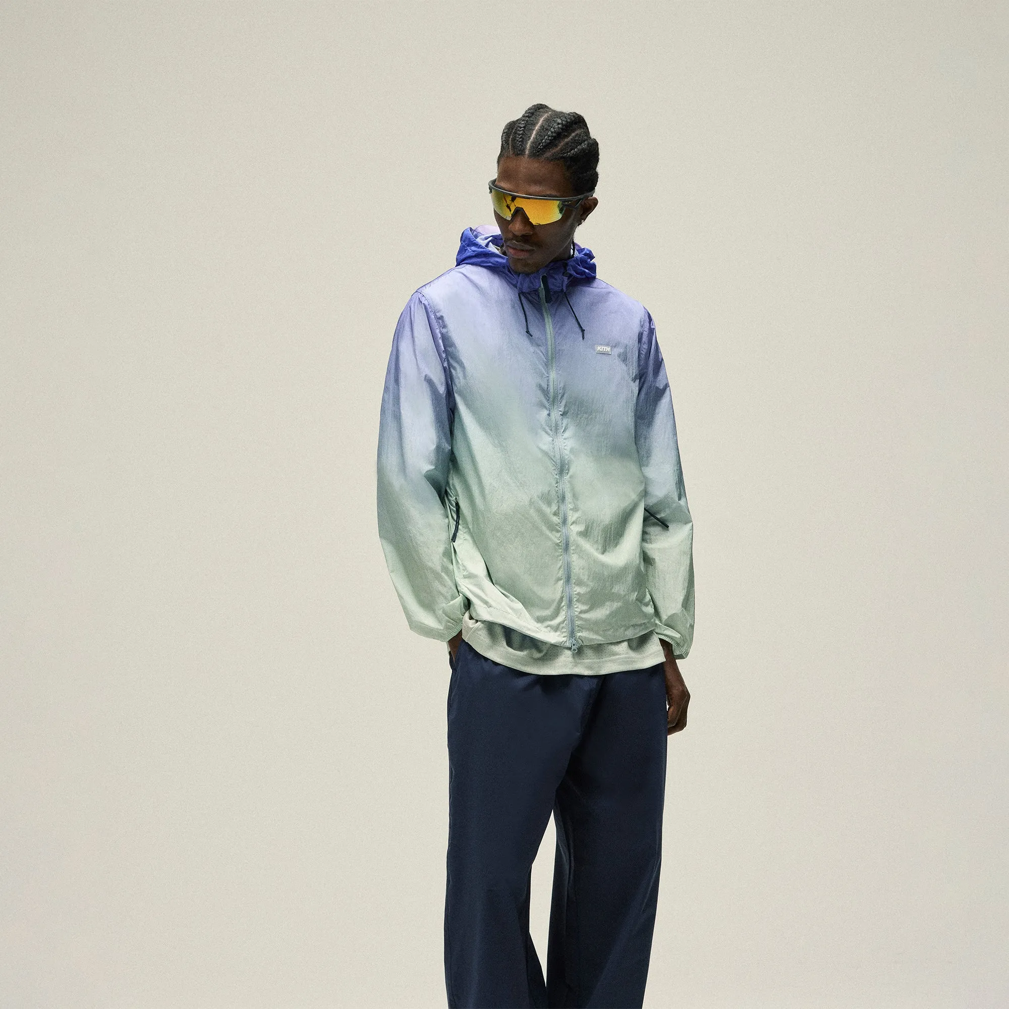 Kith Damien Windbreaker - Cyclone Galvanized