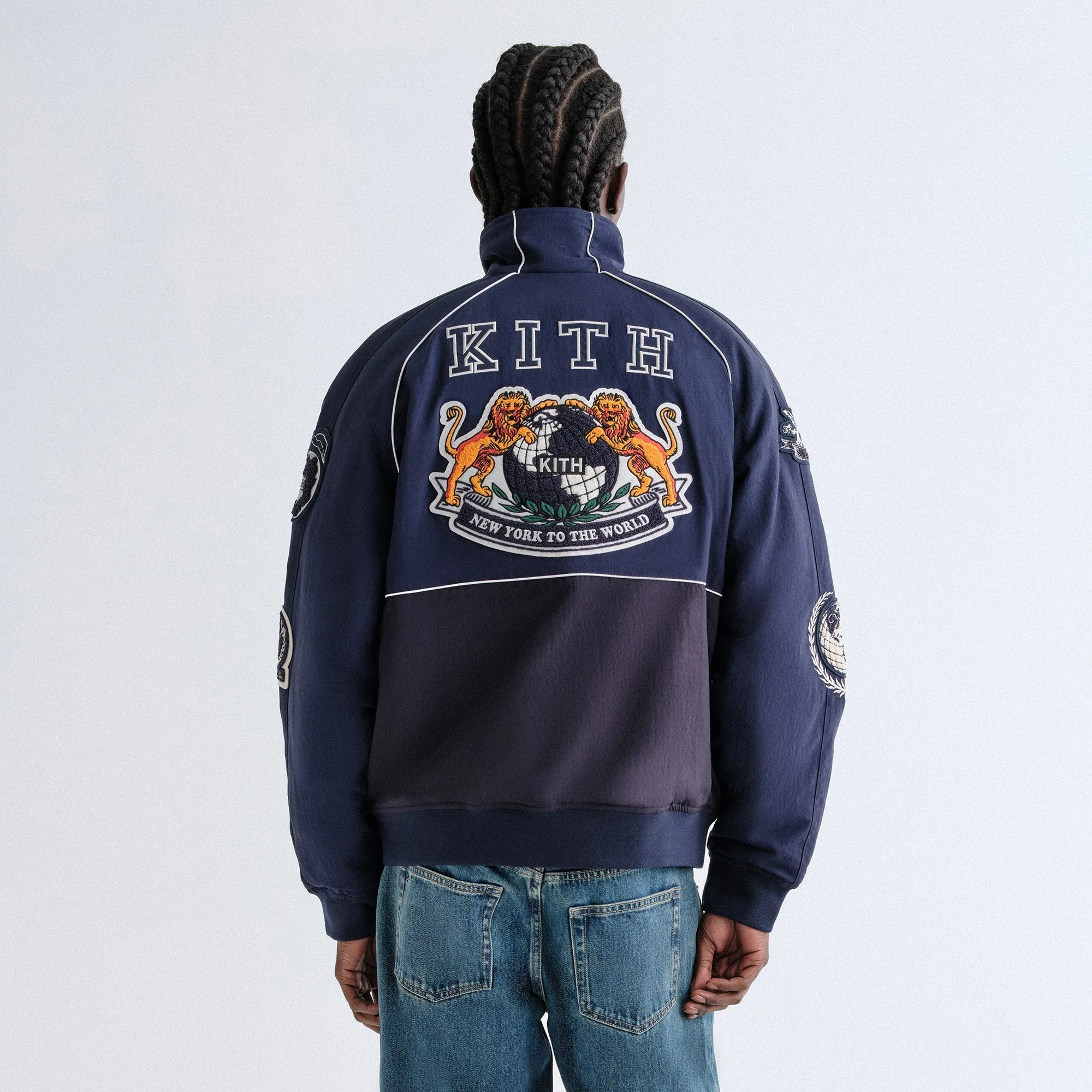 Kith Dejan Racing Jacket - Nocturnal Grass Moccasins