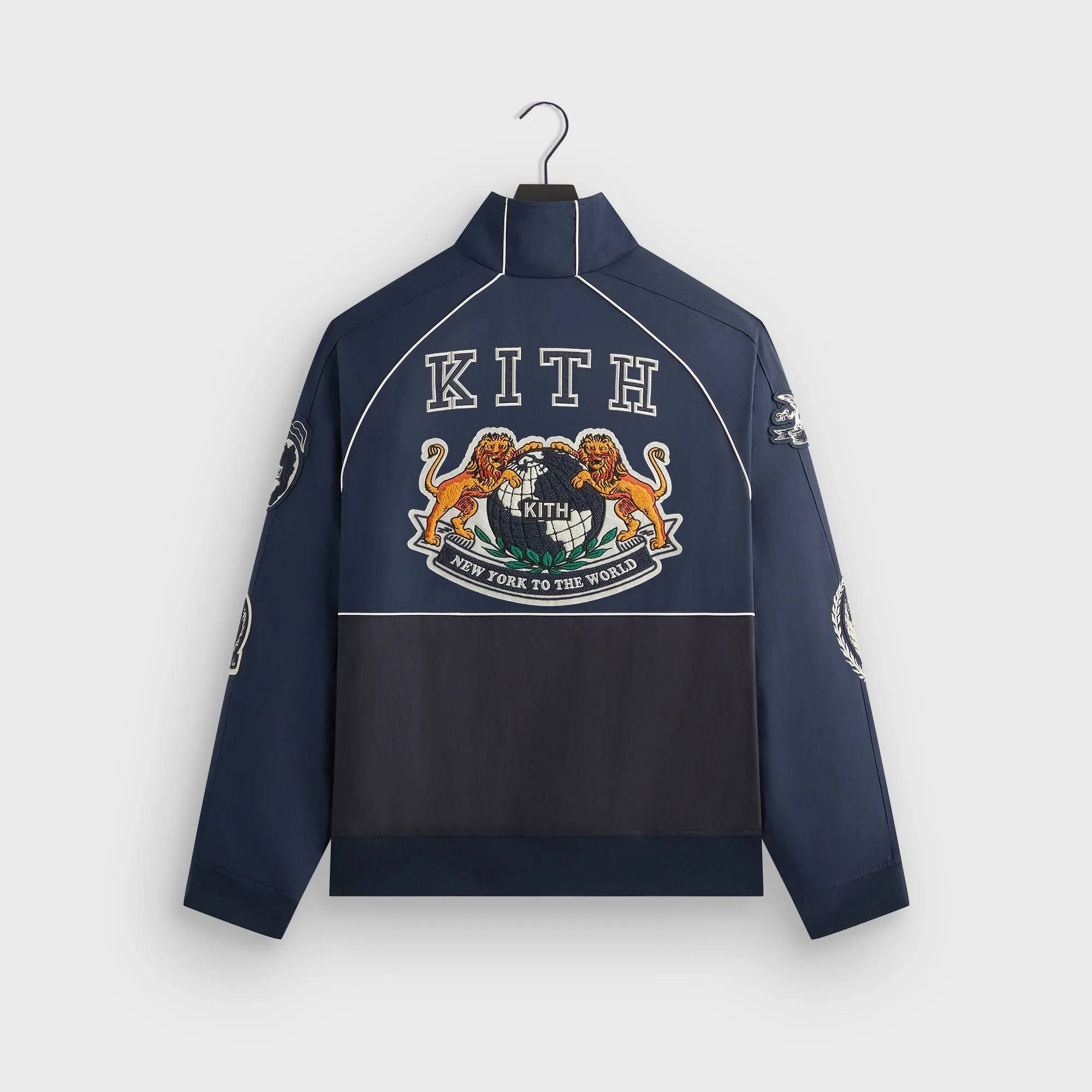 Comfortable Unity Kith Dejan Racing Jacket - Nocturnal