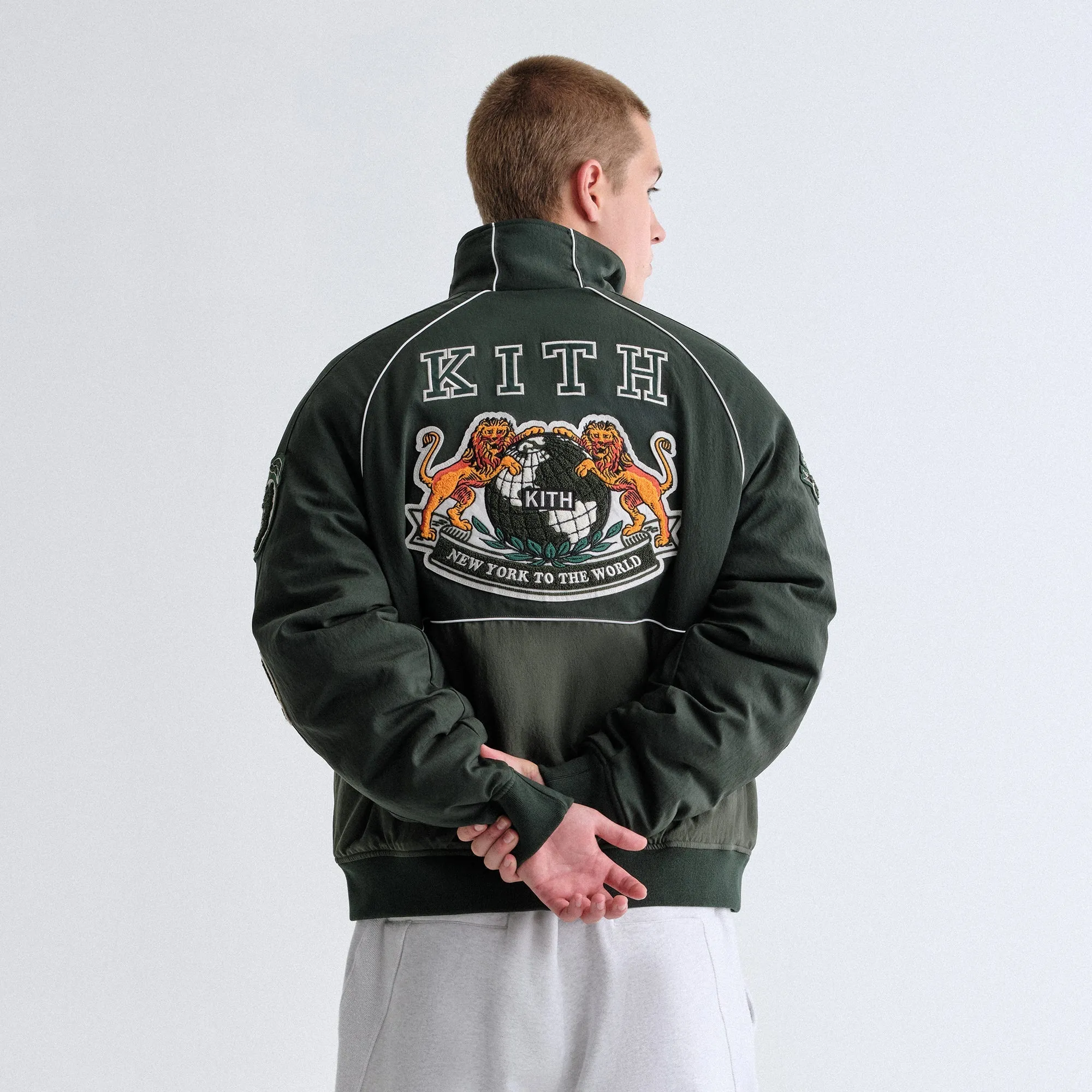 Kith Dejan Racing Jacket - Stadium Versatile Snap Finish