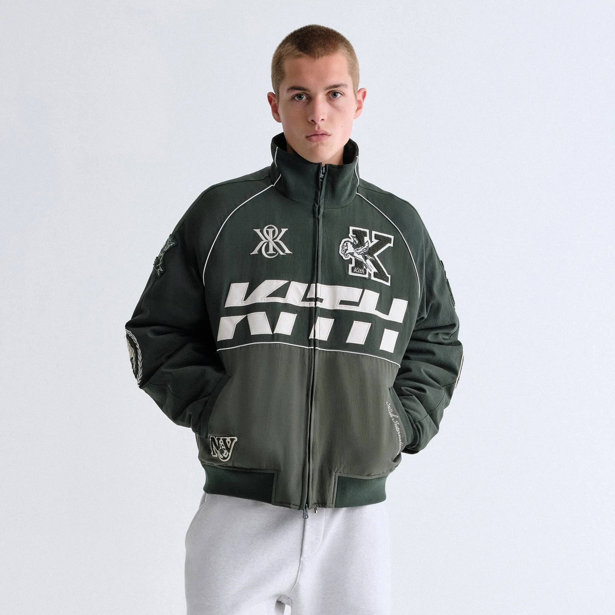 Kith Dejan Racing Jacket - Stadium Adored Look