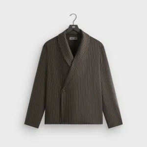 Kith Double Weave Long Sleeve Thompson Crossover Shirt - Kindling Central Piece