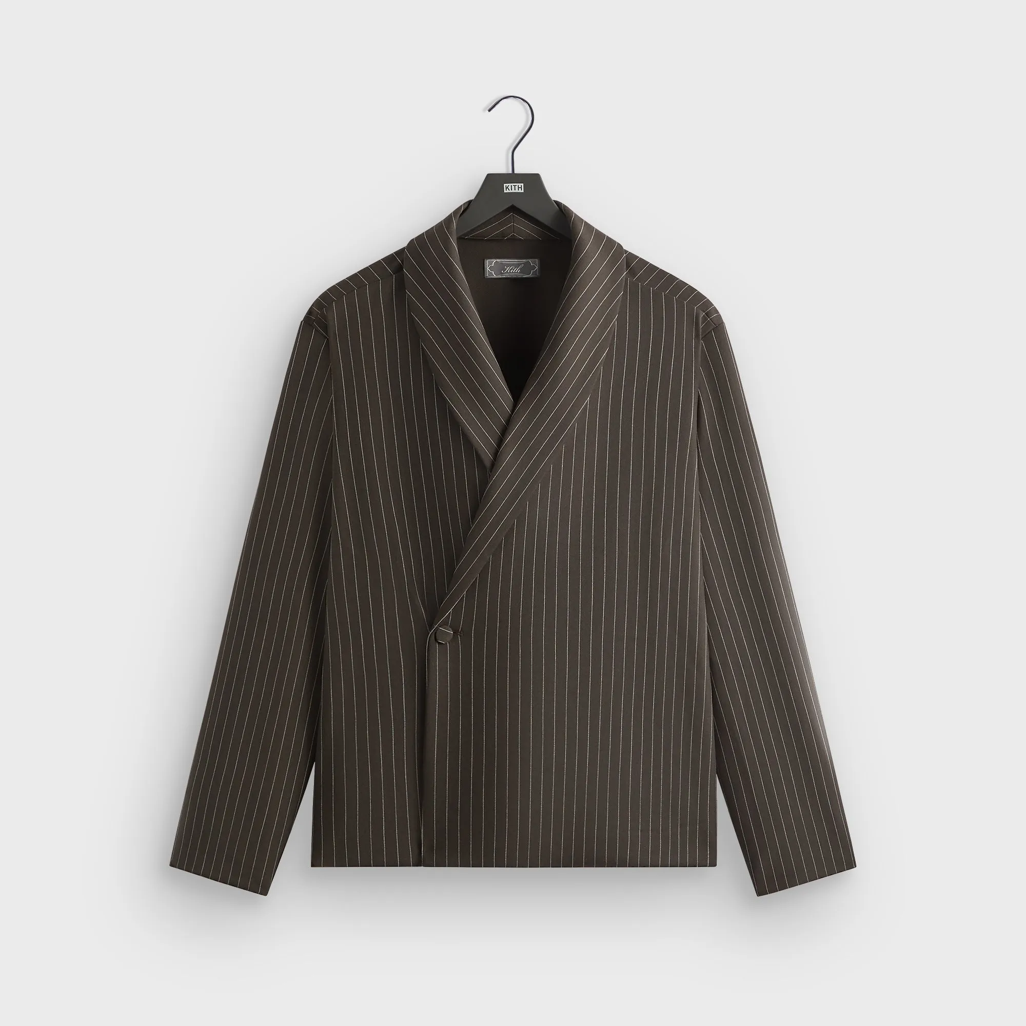 Kith Double Weave Long Sleeve Thompson Crossover Shirt - Kindling Central Piece