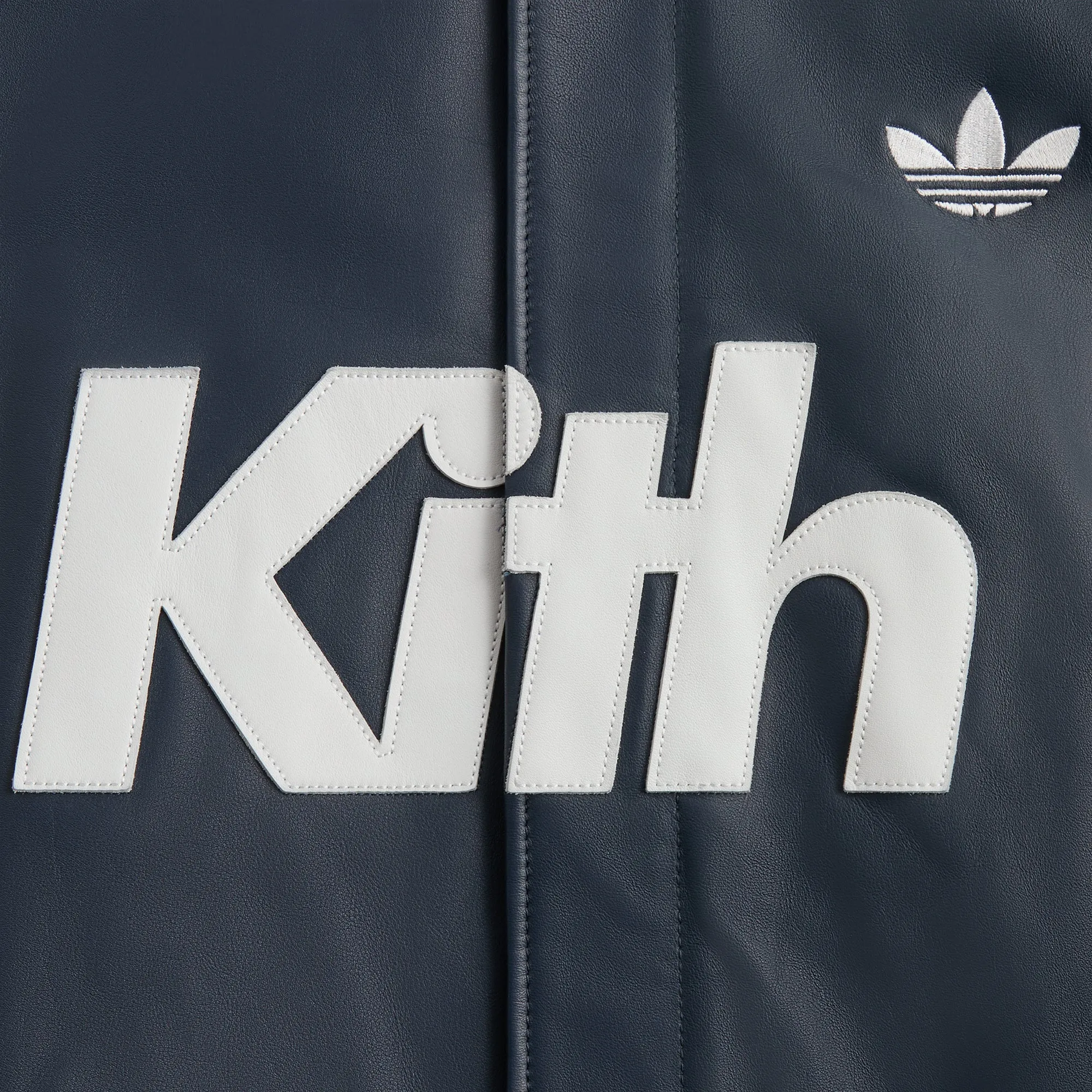 Kith For Adidas Football Bomber Jacket - Legend Ink Workable