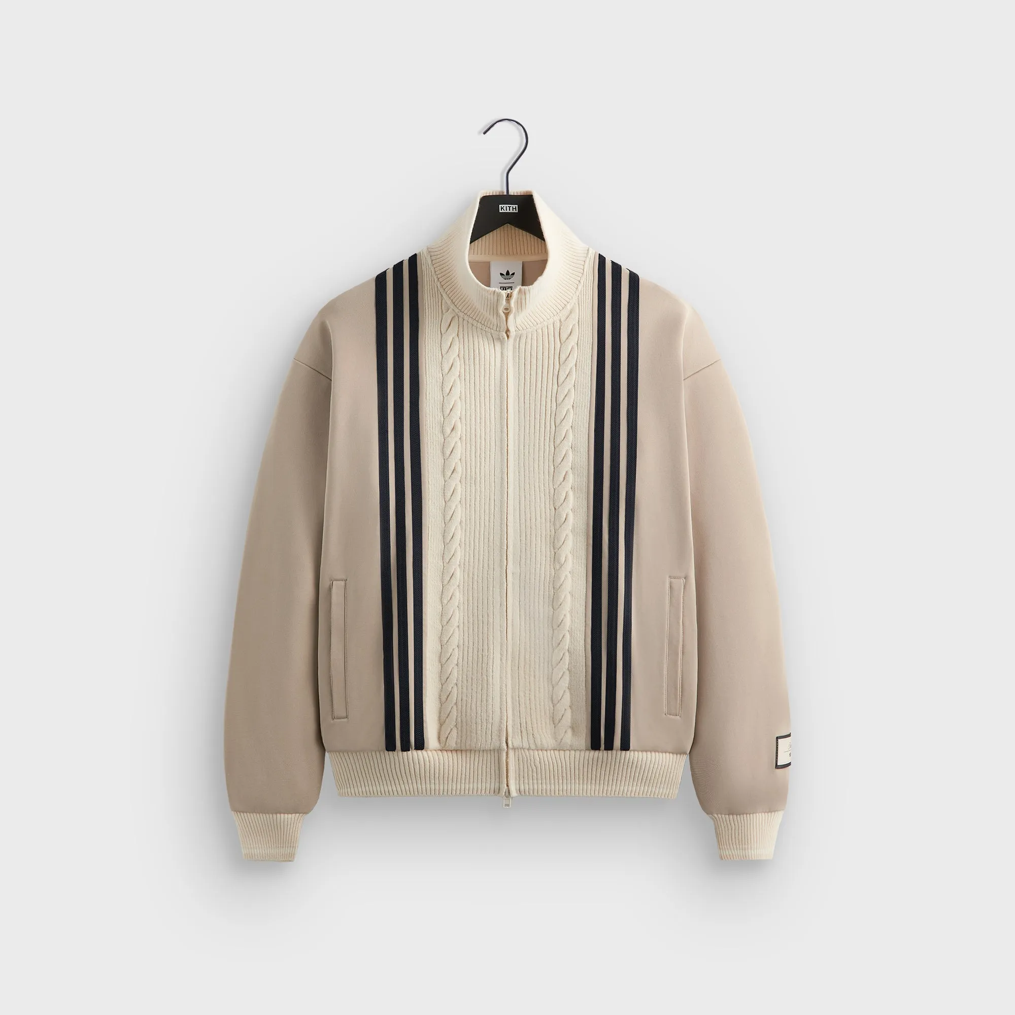 Soft Texture Sun Hat Socks Kith For Adidas Football Track Suit Top - Beige