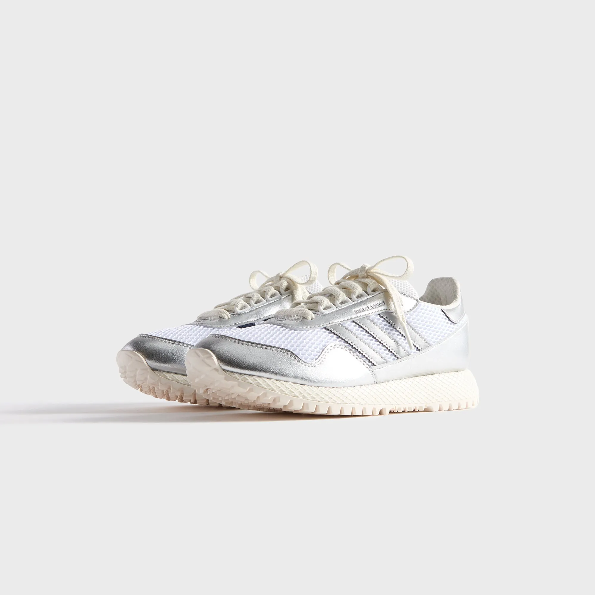 Comfortable Prototype Kith For Adidas New York - White / Navy Blazer / Silver Metallic