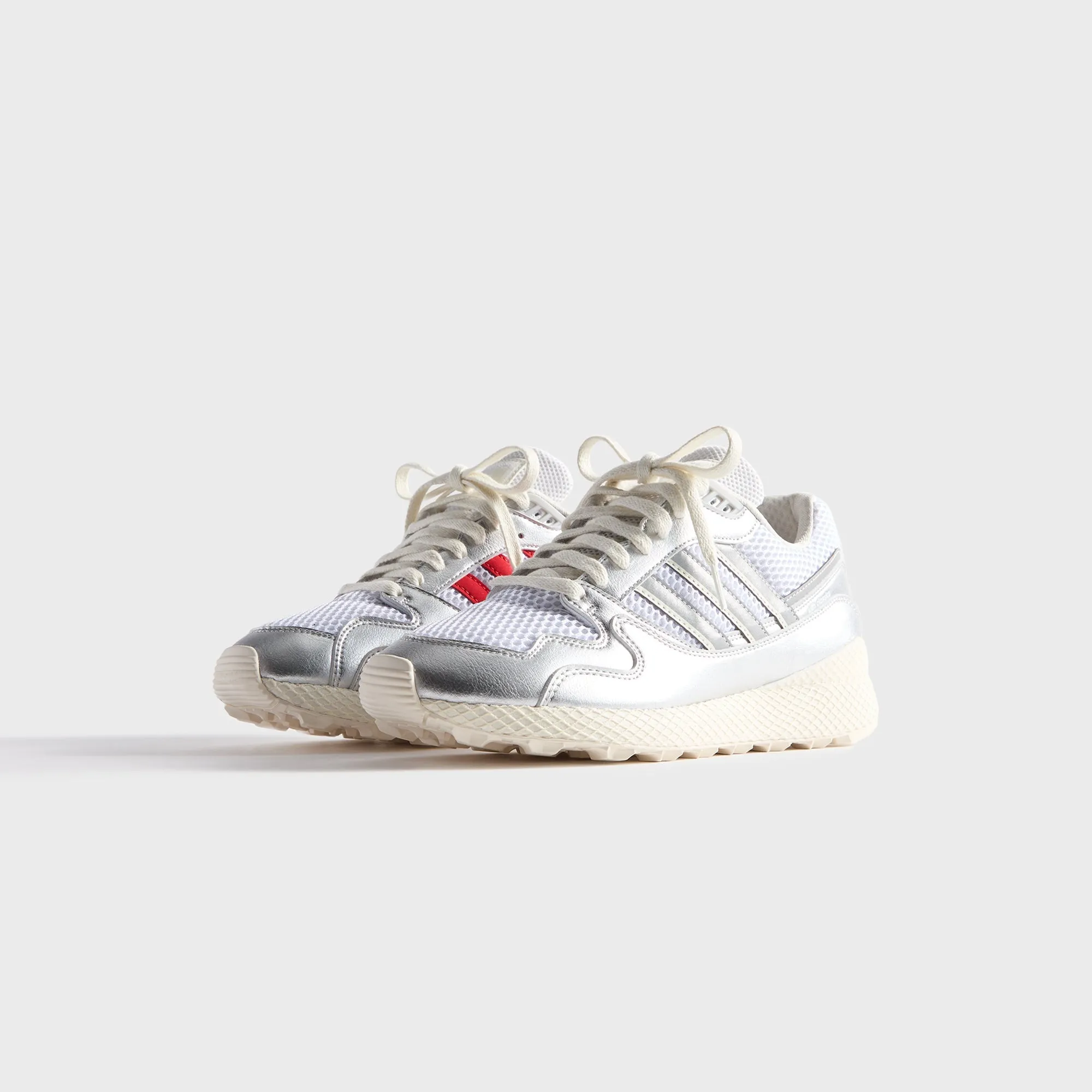 Kith For Adidas Oregon Ultra Tech - White / Red / Silver Metallic Sufficient